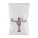 Maxbell 30cm Wooden Nutcracker Solider Figures Model Puppet Doll SB58350 Green
