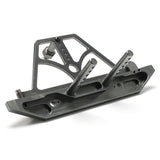 Maxbell 1/10 RC Car Metal Rear Bumper with Spare Tire Carrier for Axial SCX10 Parts