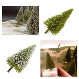 Maxbell Sand Table Pine Tree Micro Landscape Miniatures Fairy Garden Trees Decor A