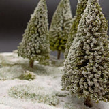 Maxbell Sand Table Pine Tree Micro Landscape Miniatures Fairy Garden Trees Decor A