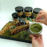 Maxbell Model Artificial Grass Powder Miniature Toy Sandbox Building Landscape A