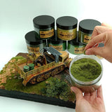 Maxbell Model Artificial Grass Powder Miniature Toy Sandbox Building Landscape A