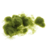 Maxbell Artificial Grass Powder Model Building Decor DIY Accessory 10mm Wild Green
