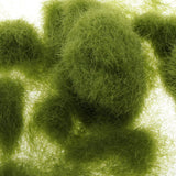 Maxbell Artificial Grass Powder Model Building Decor DIY Accessory 10mm Wild Green