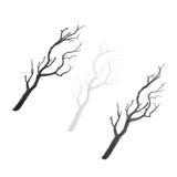 Maxbell Landscape Model Bare Tree Branch for Model Train Track Building Layout Black