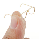 Maxbell 1/6 Scale Alloy Glasses Frame For 12" Female & Male Action Figures gold