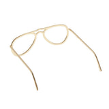 Maxbell 1/6 Scale Alloy Glasses Frame For 12" Female & Male Action Figures gold