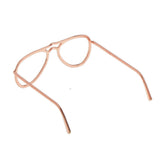 Maxbell 1/6 Scale Alloy Glasses Frame For 12" Female & Male Action Figures rose gold