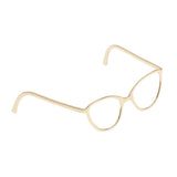Maxbell 1 / 6 soldier accessories glasses 2.3x2.4cm gold