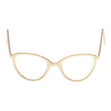 Maxbell 1 / 6 soldier accessories glasses 2.3x2.4cm gold