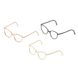 Maxbell 1 / 6 soldier accessories glasses 2.3x2.4cm gold