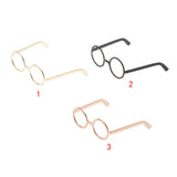 Maxbell 1 / 6 soldier accessories glasses 2.6x2.3cm gold