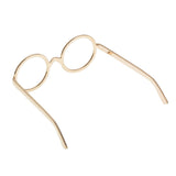 Maxbell 1 / 6 soldier accessories glasses 2.6x2.3cm gold