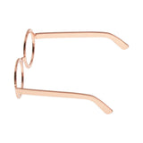 Maxbell 1 / 6 soldier accessories glasses 2.6x2.3cm rose gold