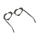 Maxbell 1 / 6 soldier accessories glasses 2.2x2.5cm black