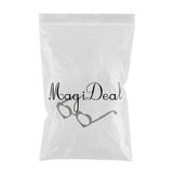 Maxbell 1 / 6 soldier accessories glasses 2.2x2.5cm black