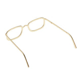 Maxbell 1 / 6 soldier accessories glasses 2.3x2.3cm gold