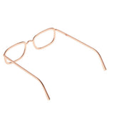 Maxbell 1 / 6 soldier accessories glasses 2.3x2.3cm rose gold