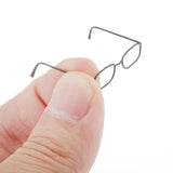 Maxbell 1 / 6 soldier accessories glasses 2.3x2.3cm black