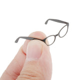 Maxbell 1 / 6 soldier accessories glasses 2.7x2.5cm black