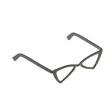 Maxbell 1 / 6 soldier accessories glasses 2.3x2.5cm black