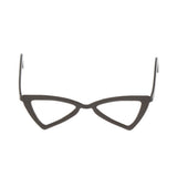 Maxbell 1 / 6 soldier accessories glasses 2.3x2.5cm black
