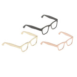 Maxbell 1 / 6 soldier accessories glasses 2.6x2.5cm gold