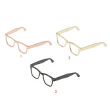 Maxbell 1 / 6 soldier accessories glasses 2.6x2.5cm gold