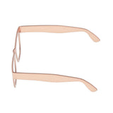 Maxbell 1 / 6 soldier accessories glasses 2.6x2.5cm rose gold