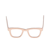Maxbell 1 / 6 soldier accessories glasses 2.6x2.5cm rose gold