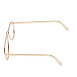 Maxbell 1 / 6 soldier accessories glasses 2.6x2.4cm gold