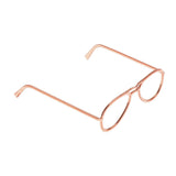 Maxbell 1 / 6 soldier accessories glasses 2.6x2.4cm rose gold