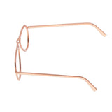 Maxbell 1 / 6 soldier accessories glasses 2.6x2.4cm rose gold