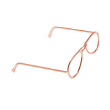 Maxbell 1 / 6 soldier accessories glasses 2.6x2.4cm rose gold