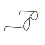 Maxbell 1 / 6 soldier accessories glasses 2.6x2.4cm black