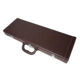 Max Maxb Poker Tokens Chips Carrying Case PU Leather Casino Game Chips Case 500 Chips