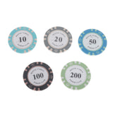 Maxbell Classic Poker Chips Set Casino Supply Token Hilarious Family Games Accs C