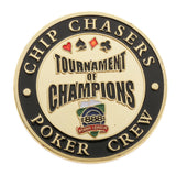 Maxbell Metal Banker Chips Press Card Poker Chips Accessories Commemorative Coins A