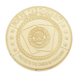 Maxbell Metal Banker Chips Press Card Poker Chips Accessories Commemorative Coins F