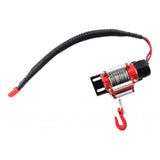 Maxbell Metal Remote Control Wired Winch Set For 1/10 RC Rock Crawler Car Upgrade
