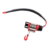Maxbell Metal Remote Control Wired Winch Set For 1/10 RC Rock Crawler Car Upgrade