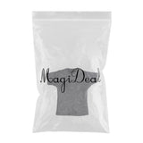 Maxbell 1pc 1/6 Men T-shirt Male Soldier Clothing for HT 12in Doll Toys Accessories dark gray