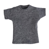 Maxbell 1pc 1/6 Men T-shirt Male Soldier Clothing for HT 12in Doll Toys Accessories dark gray