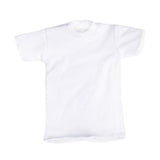 Maxbell 1pc 1/6 Men T-shirt Male Soldier Clothing for HT 12in Doll Toys Accessories white