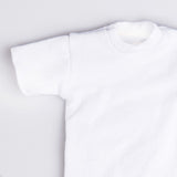 Maxbell 1pc 1/6 Men T-shirt Male Soldier Clothing for HT 12in Doll Toys Accessories white