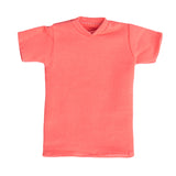 Maxbell 1pc 1/6 Men T-shirt Male Soldier Clothing for HT 12in Doll Toys Accessories orange