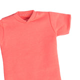 Maxbell 1pc 1/6 Men T-shirt Male Soldier Clothing for HT 12in Doll Toys Accessories orange