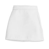Maxbell 1/6 PU Leather Skirt Skinny Leg Dress for 12inch Female Action Figure White