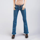 Maxbell 1/6 Scale Female Pants Hot Girl Skinny Jeans for 12 inch Action Figure Body