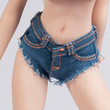 Maxbell 1/6 Scale Female Shorts Hot Girl Short Jeans for 12 inch Action Figure Body